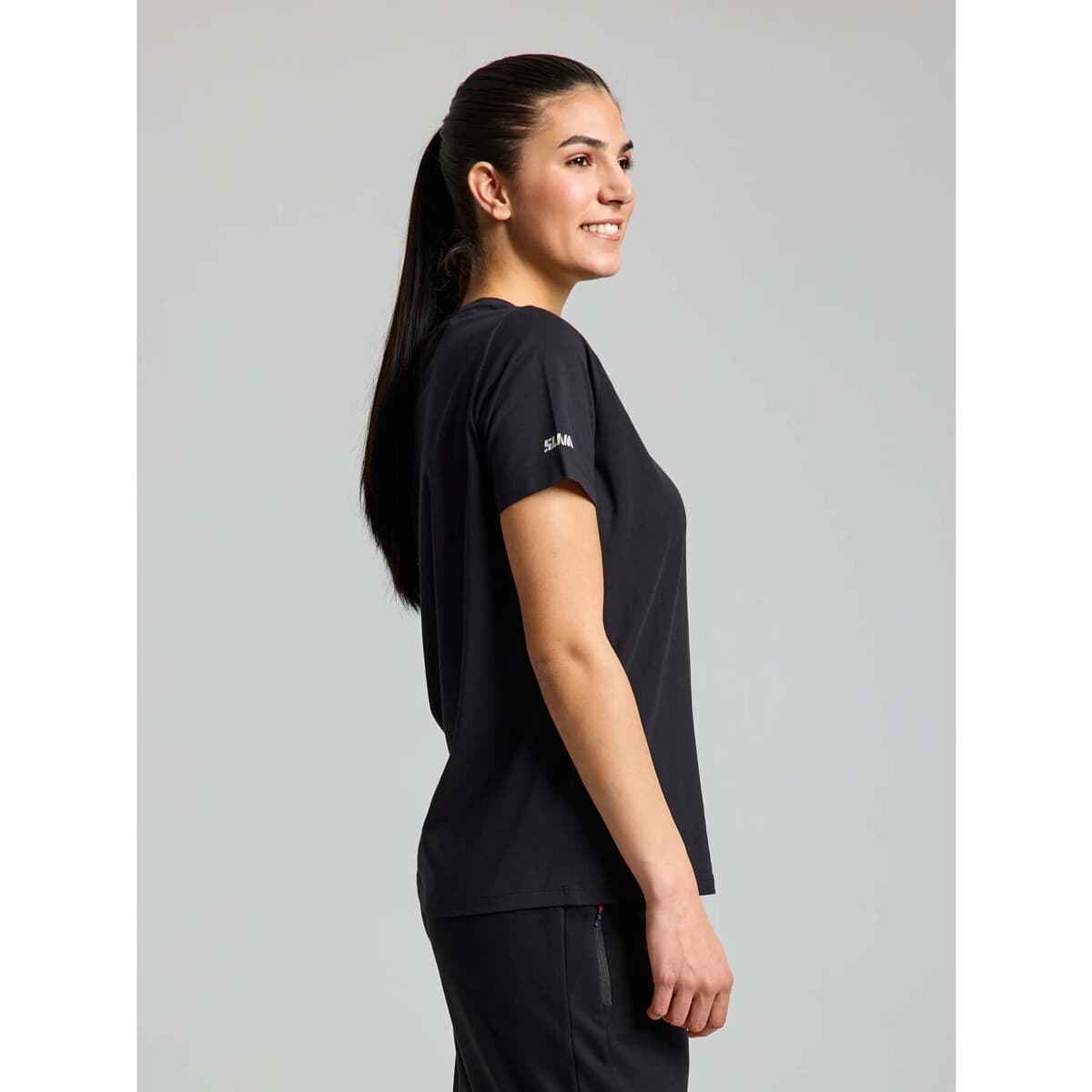 Women's T-Shirts Slam Black