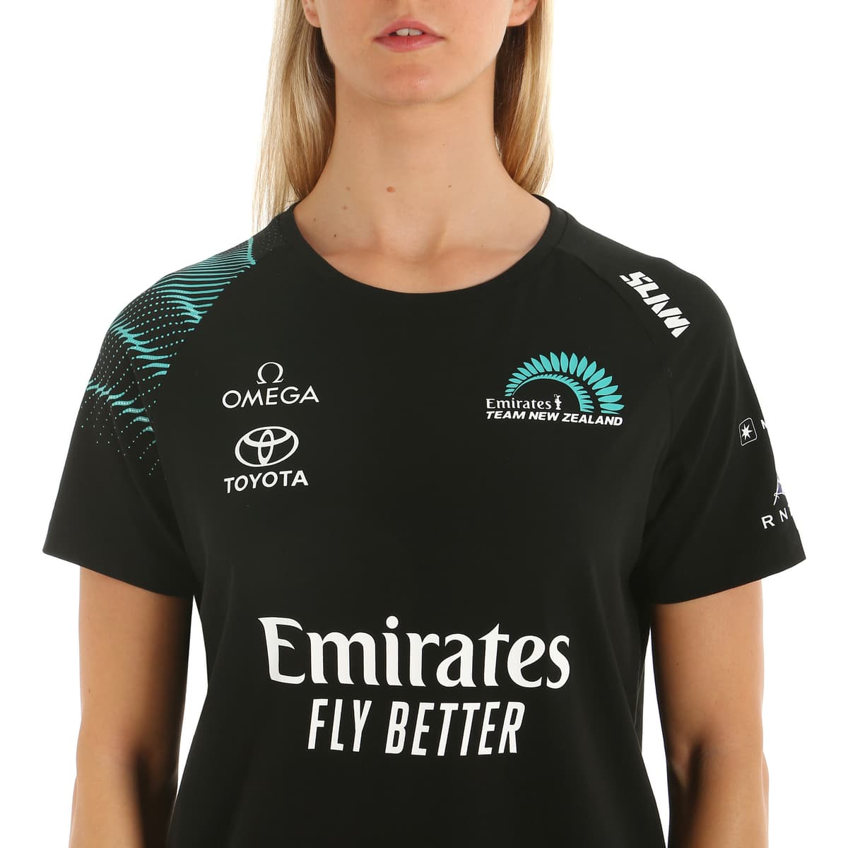 Women's T-Shirts Slam Black