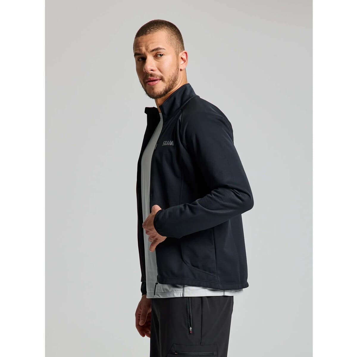 Men's Blazers Slam Black