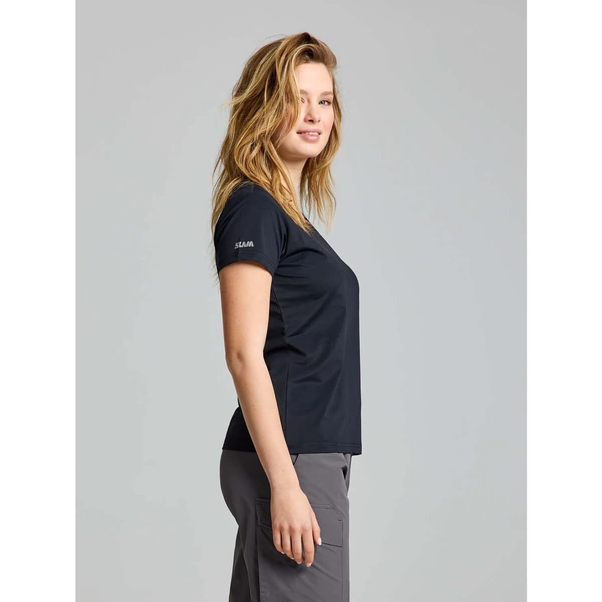 Women's T-Shirts Slam Black