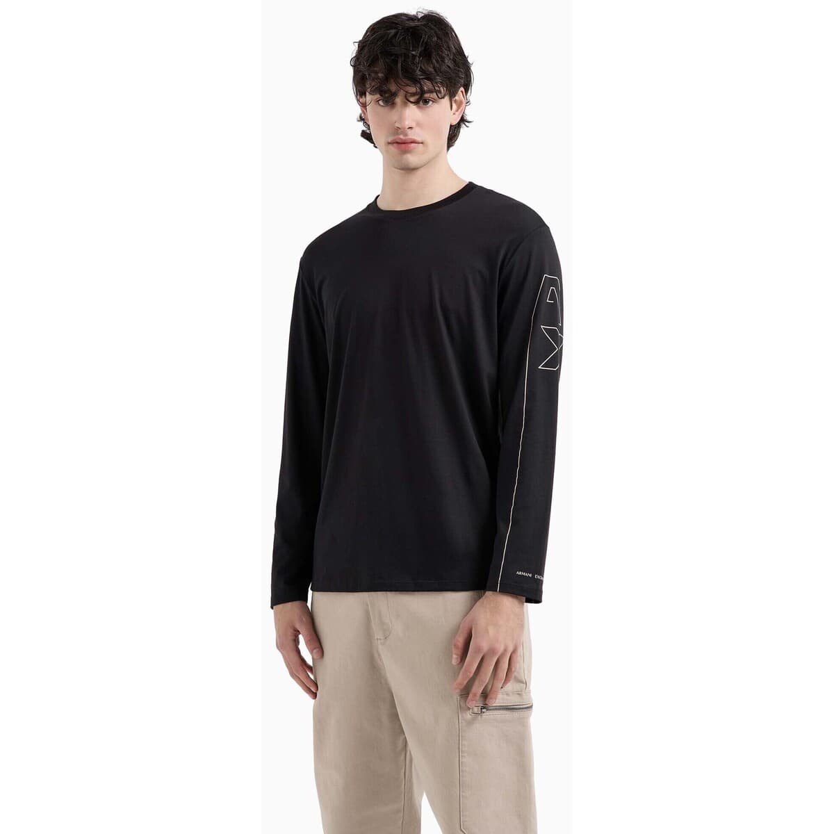 Men's T-Shirts EAX Black