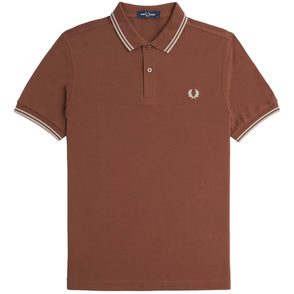 Men's T-Shirts Fred Perry Brown