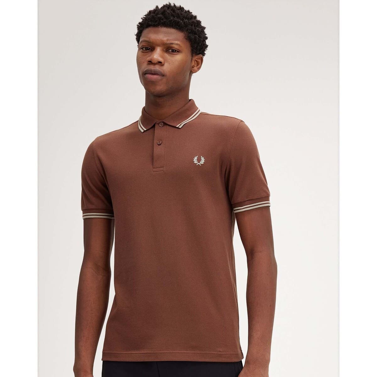 Men's T-Shirts Fred Perry Brown