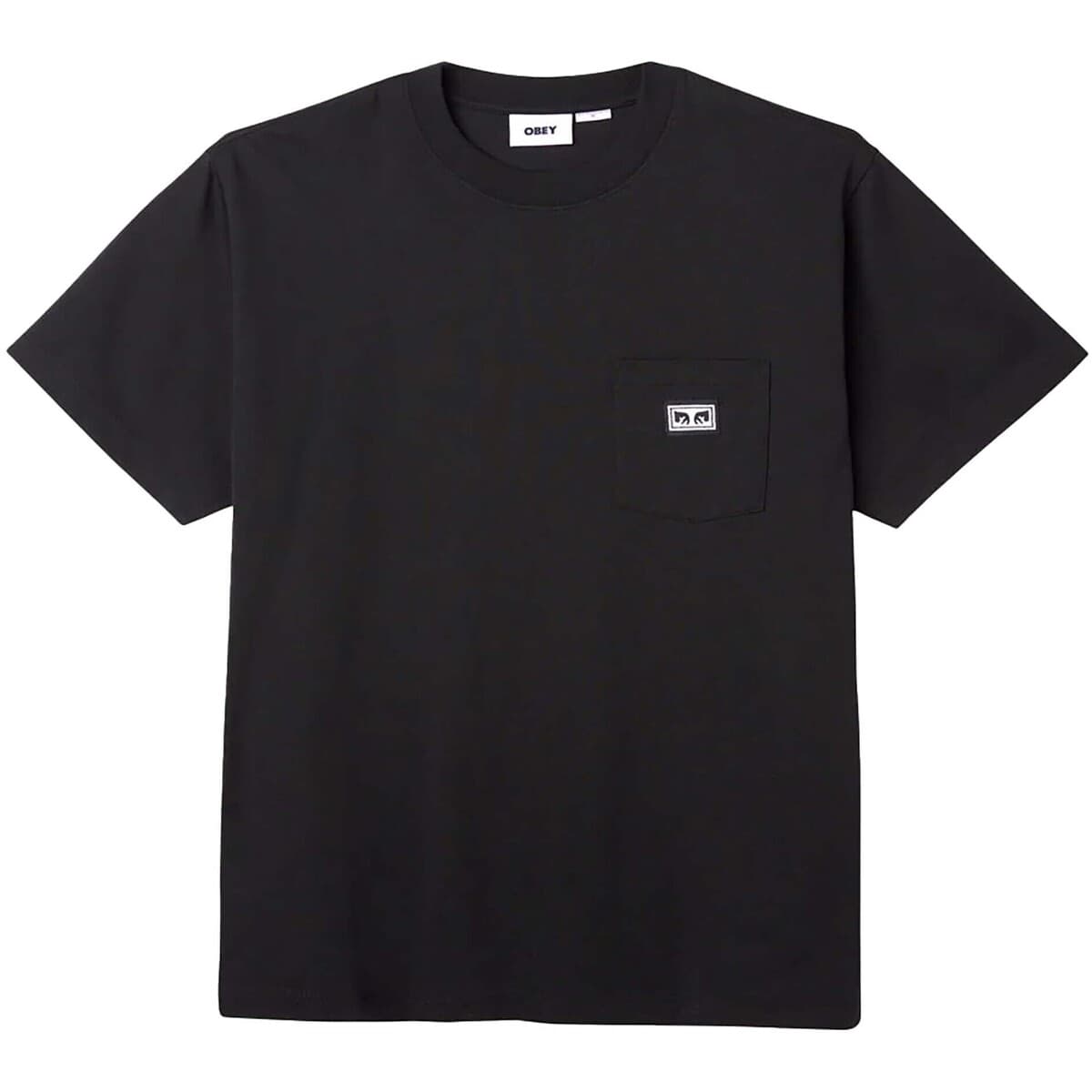 Men's T-Shirts Obey Black