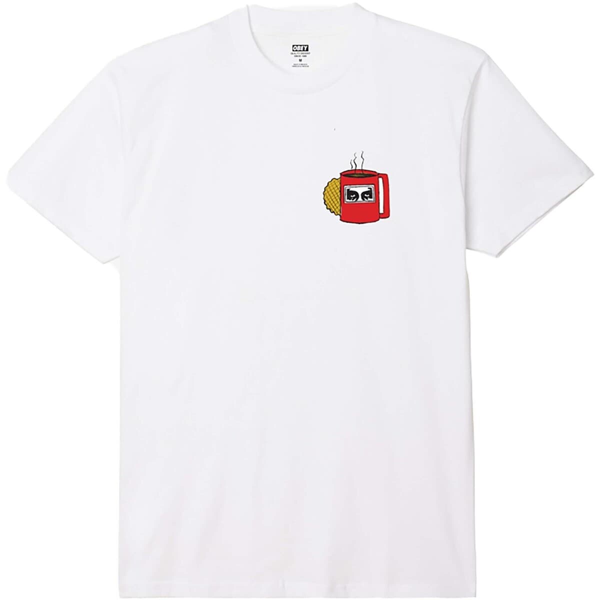 Men's T-Shirts Obey White