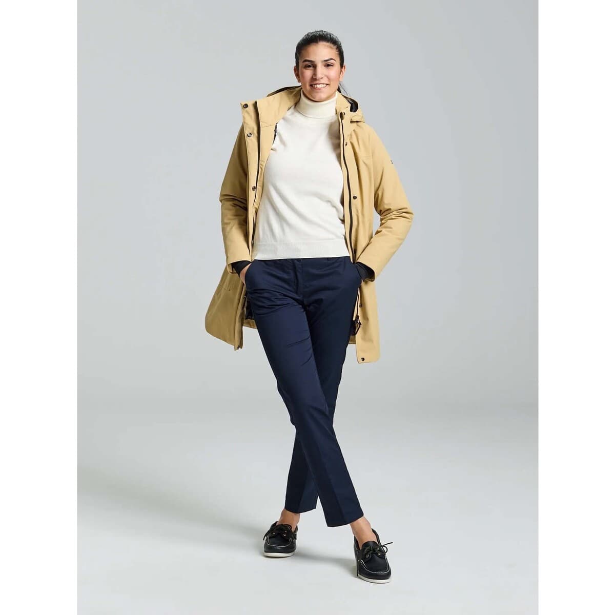 Women's Coats Slam Brown