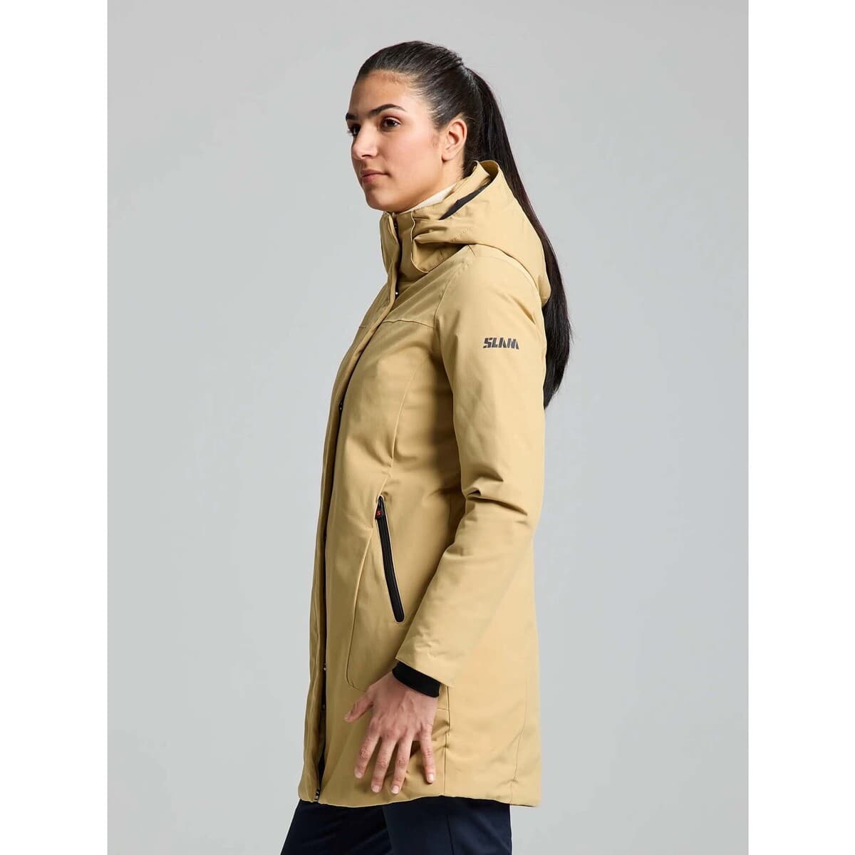 Women's Coats Slam Brown