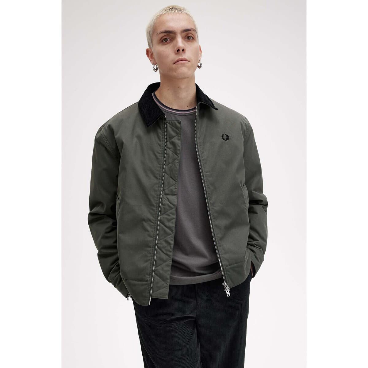 Men's Blazers Fred Perry Green