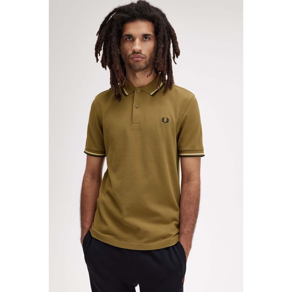 Men's T-Shirts Fred Perry Brown