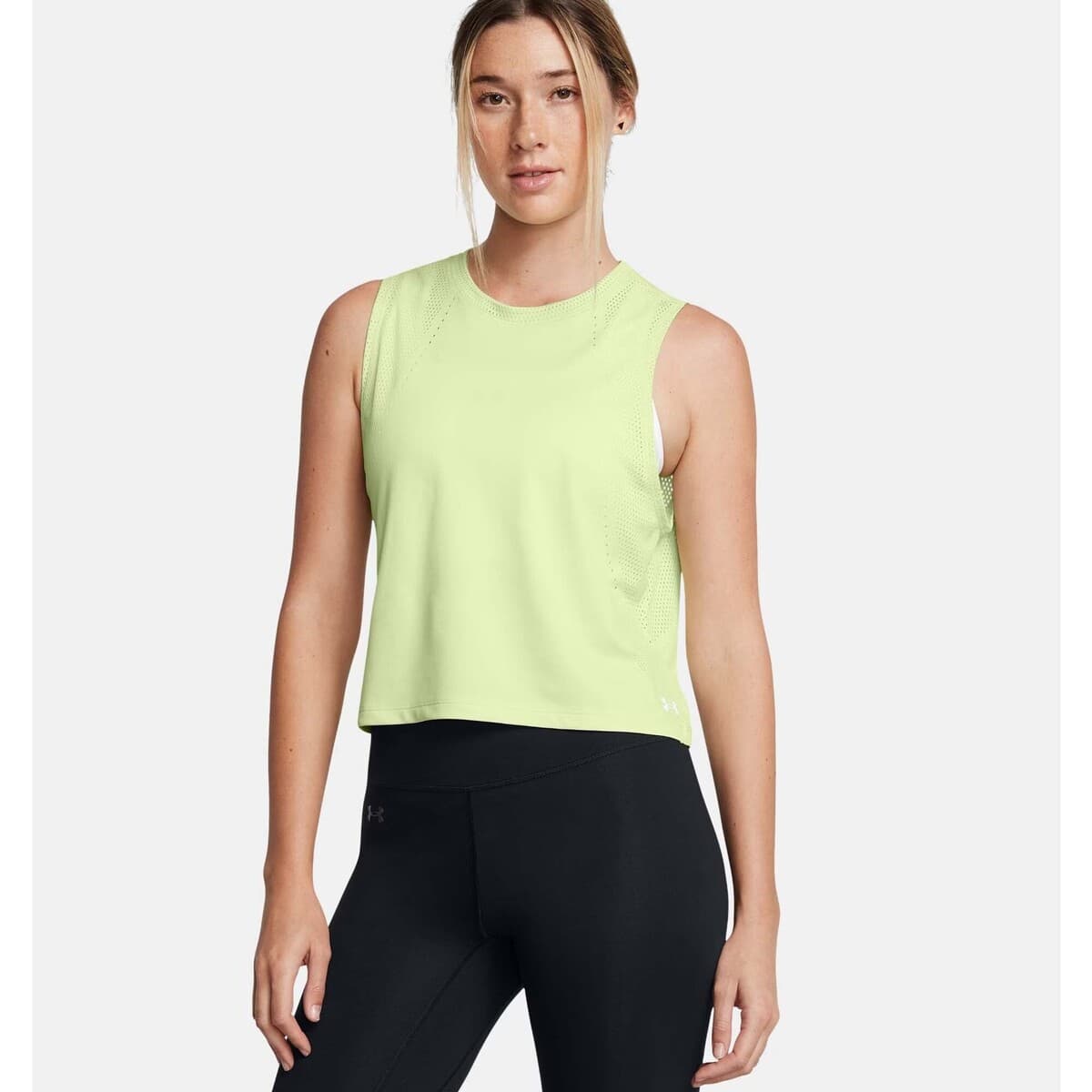 Women's Sleeveless Tops Under Armour Green