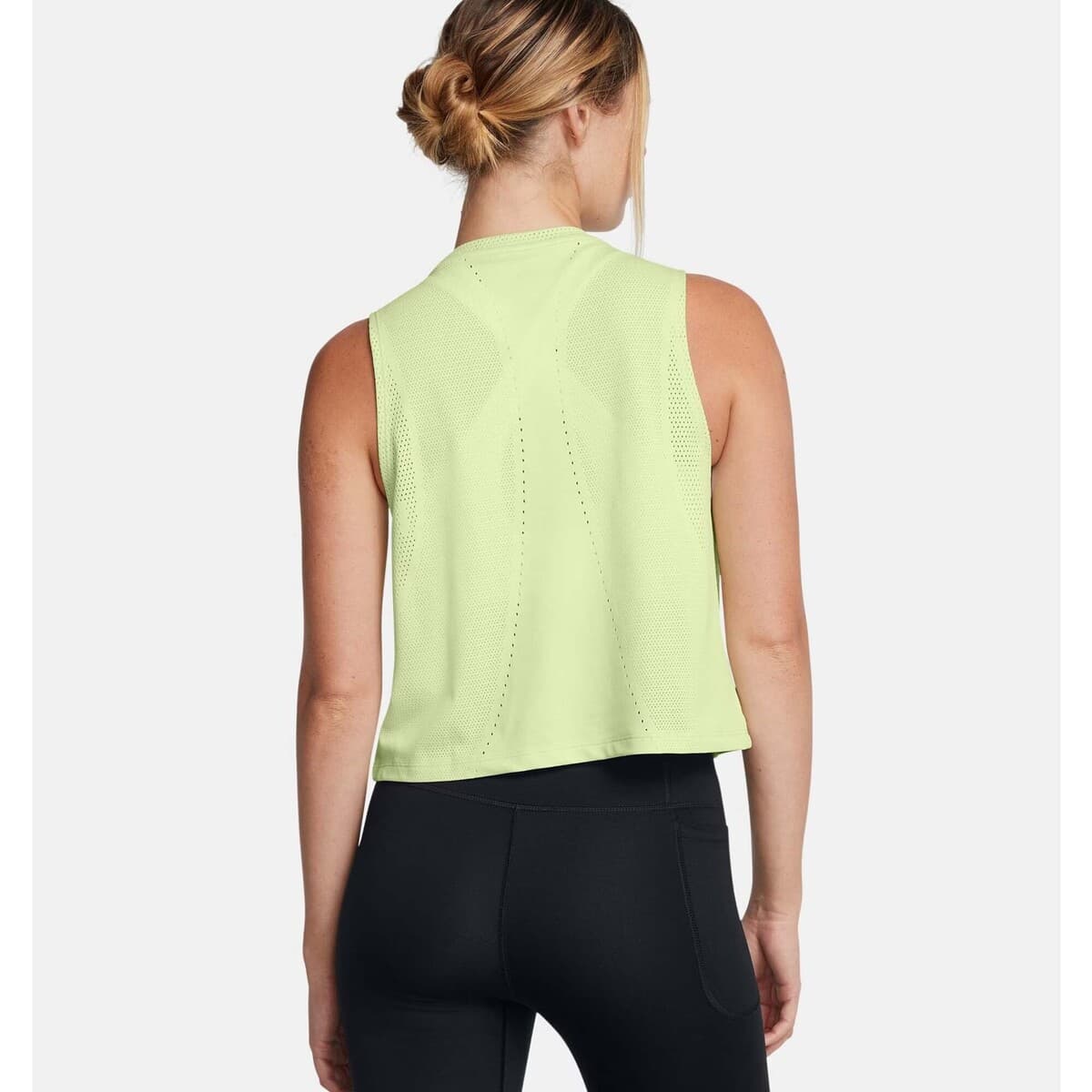 Women's Sleeveless Tops Under Armour Green