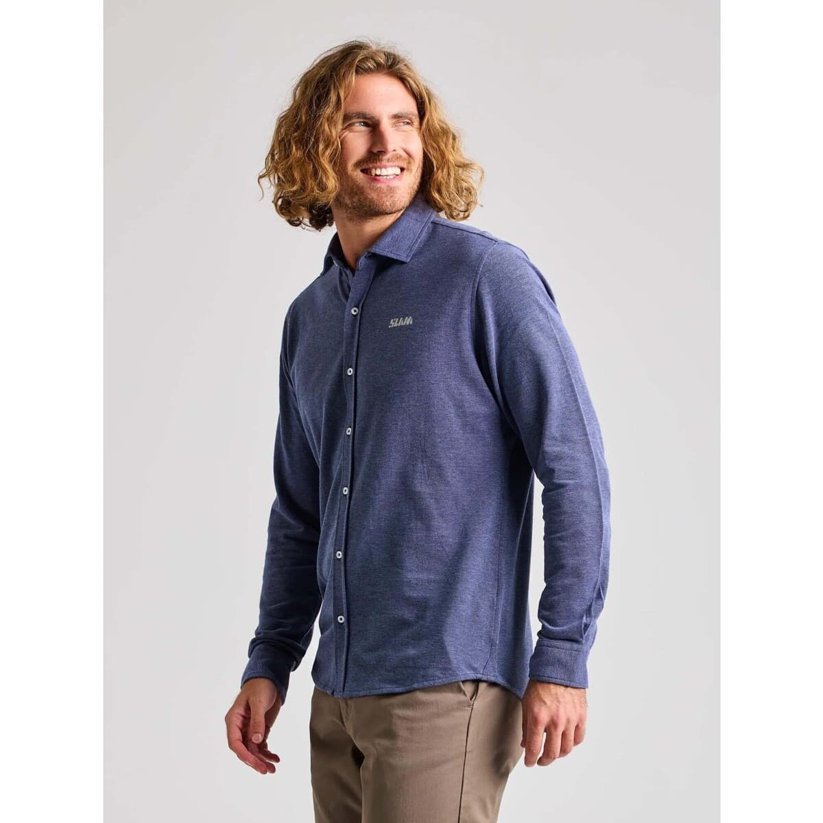 Men's Shirts Slam Blue