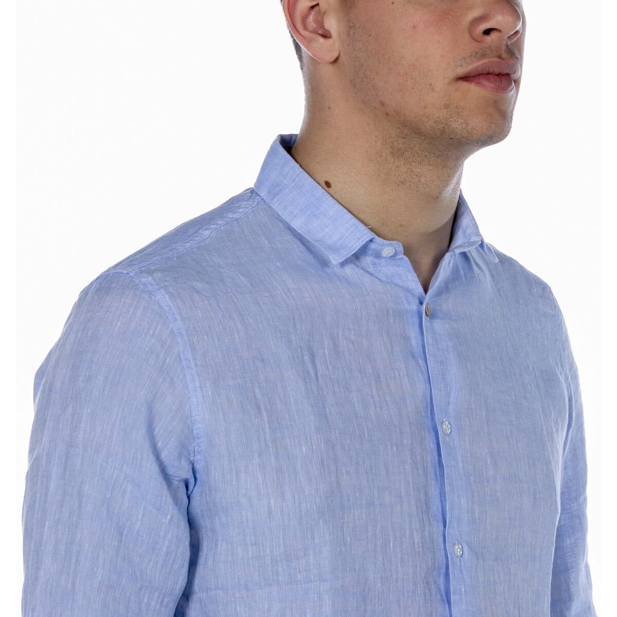 Men's Shirts Sl56 Blue