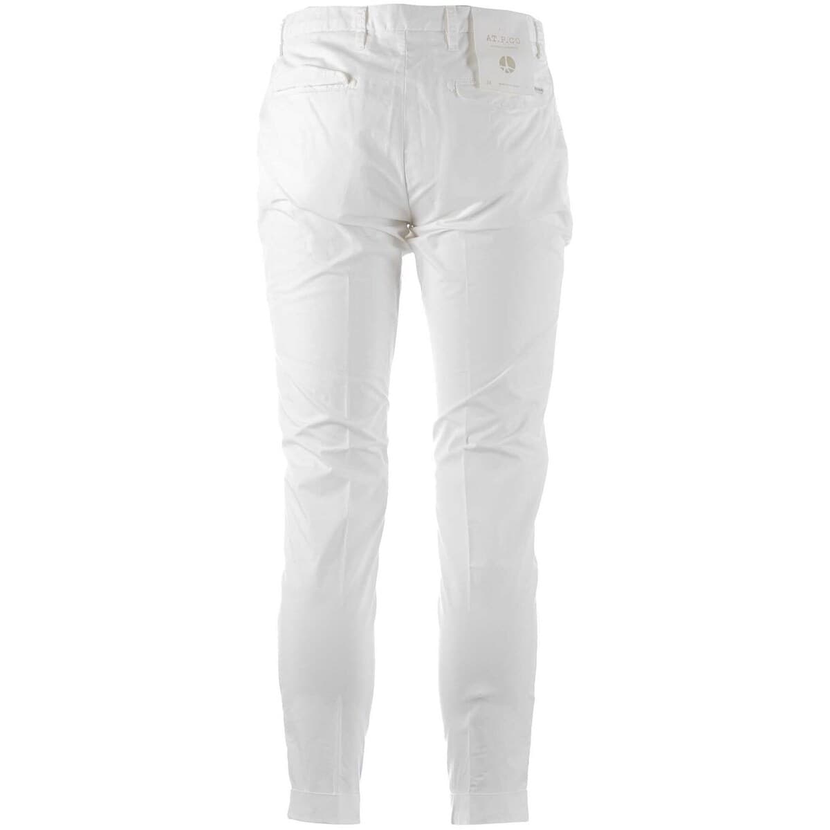 Men's Pants At.p.co White