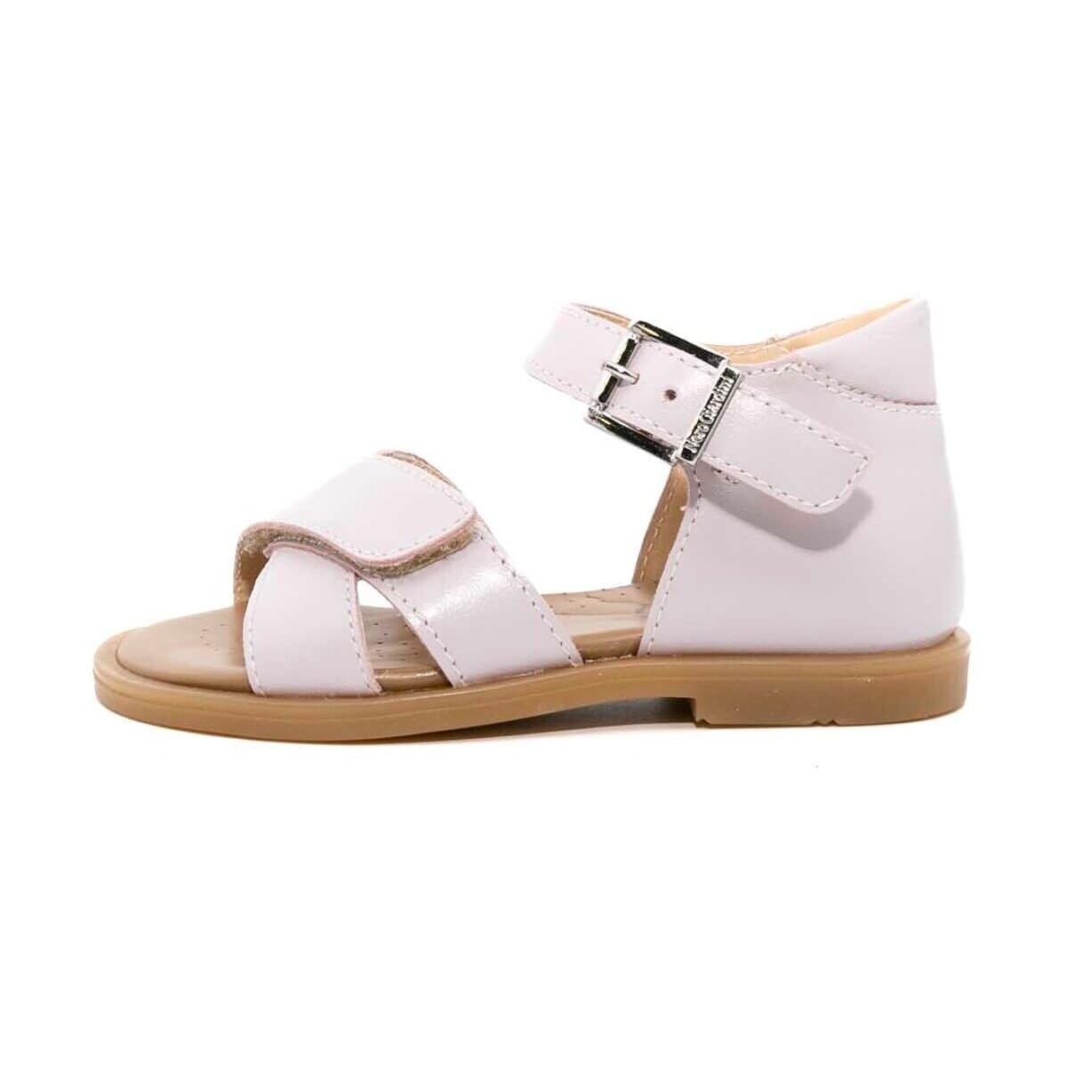 Σανδάλια χωρίς τακούνι NeroGiardini Nappa Pandora Proven Tr Varese 305 Ambra