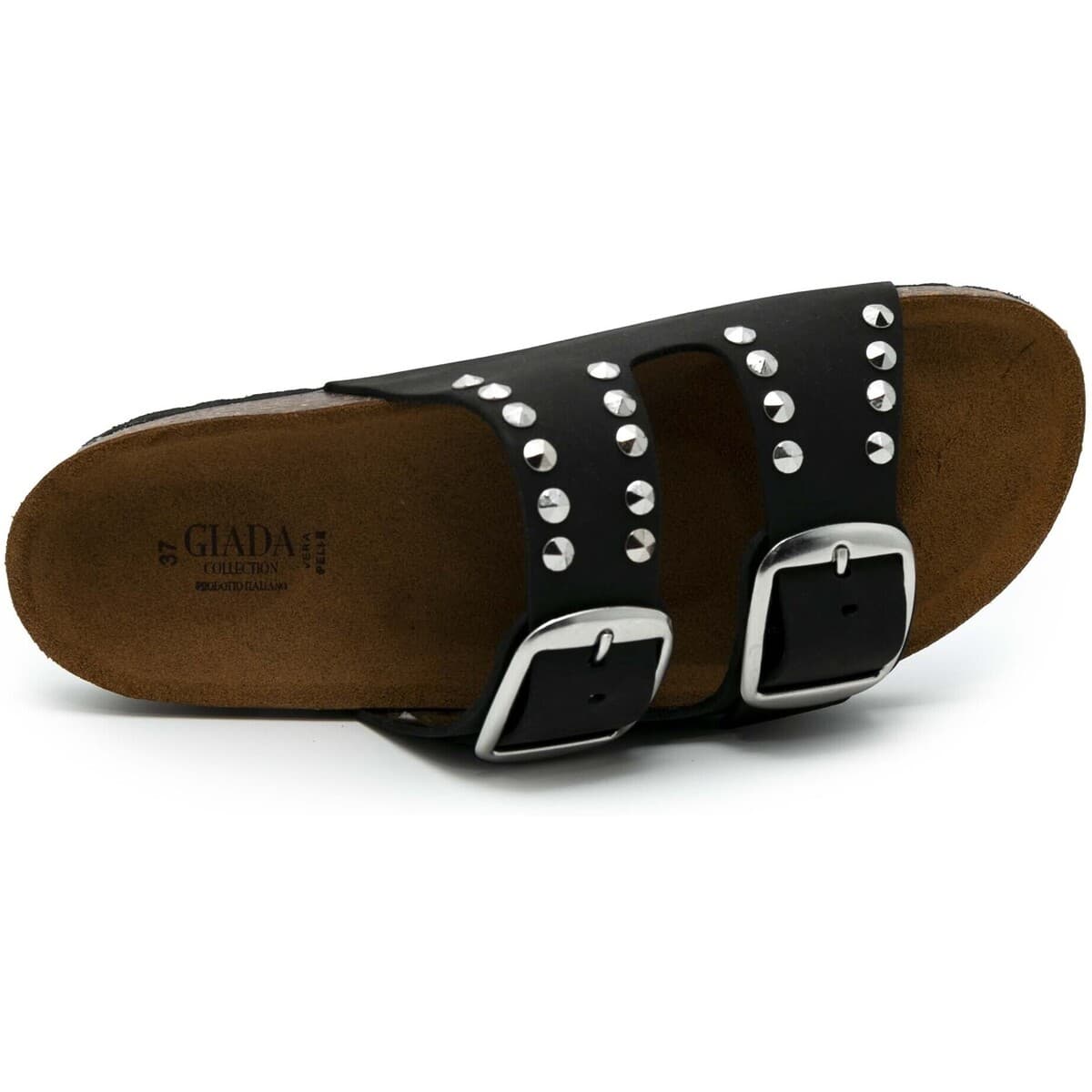 Women's House Slippers Giada Black