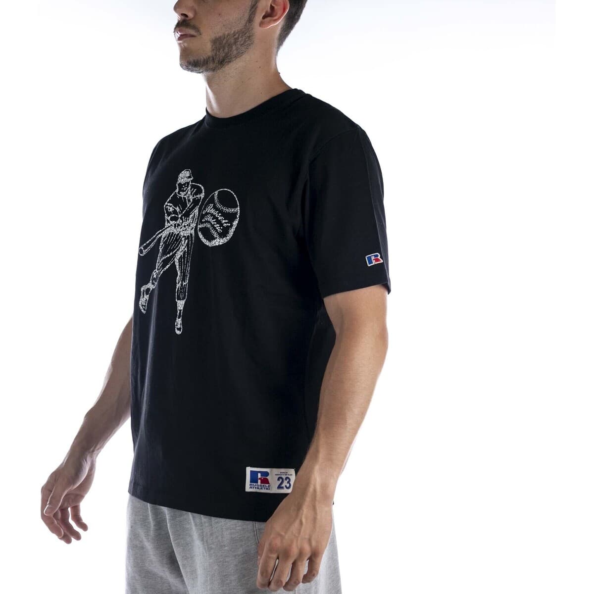 Men's T-Shirts Russell Athletic Black
