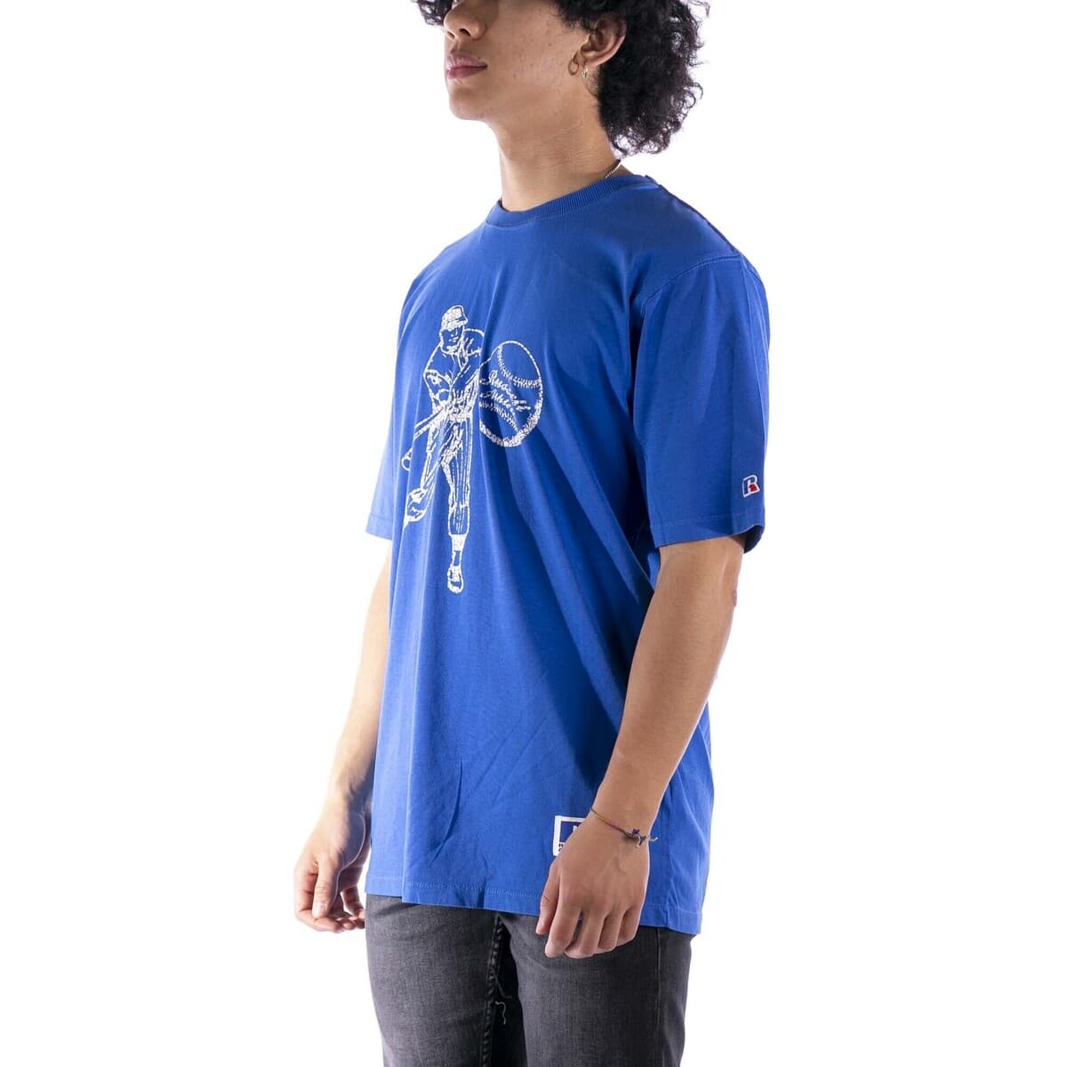 Men's T-Shirts Russell Athletic Blue