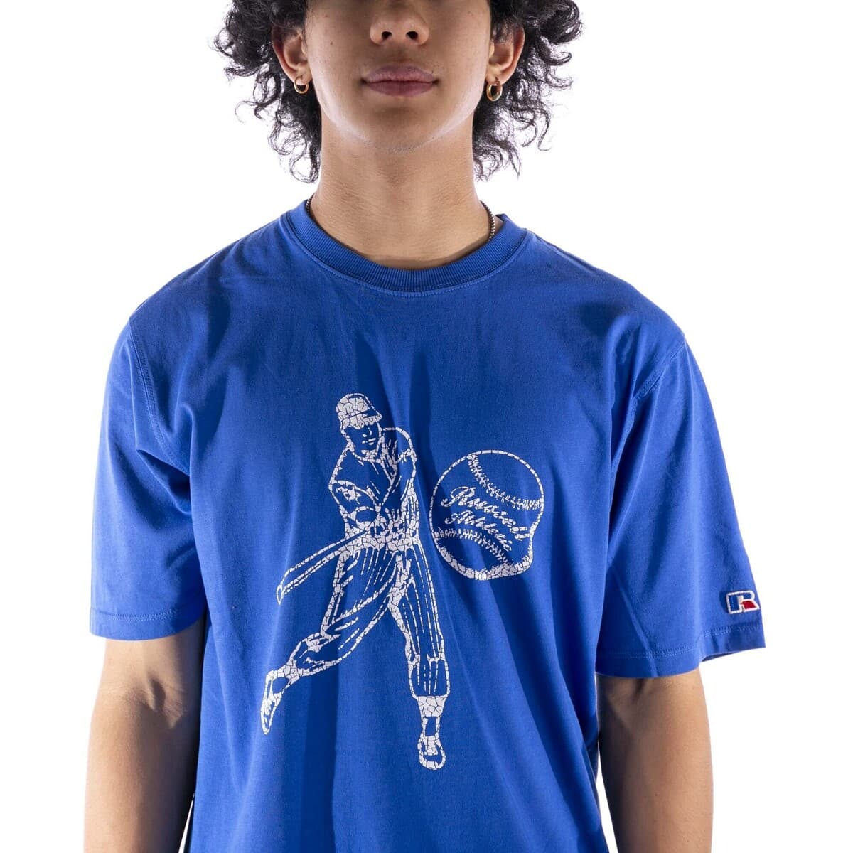 Men's T-Shirts Russell Athletic Blue