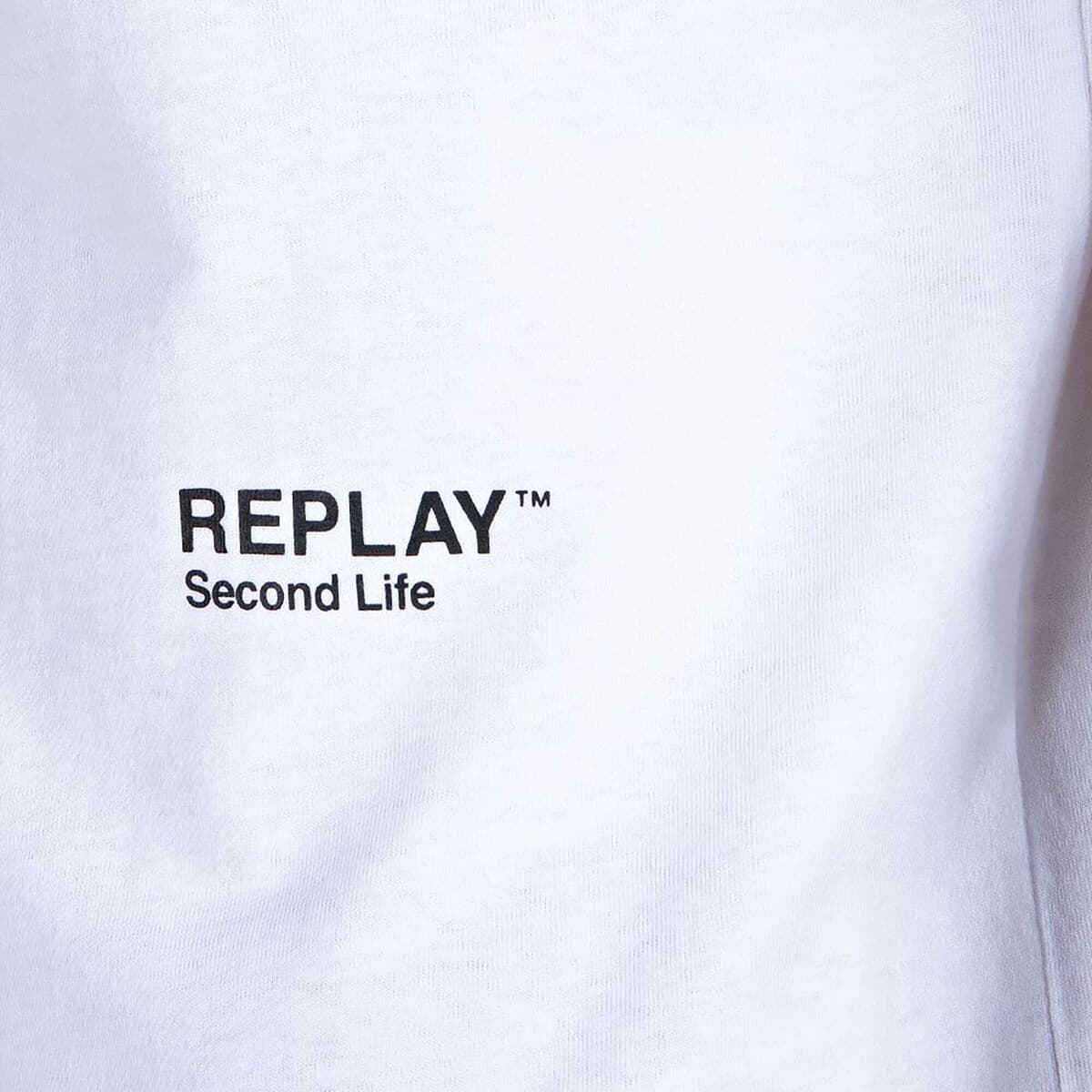Men's T-Shirts Replay White