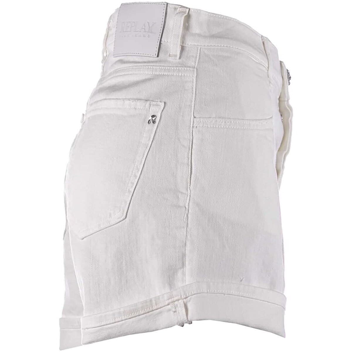 Women's Shorts Replay White