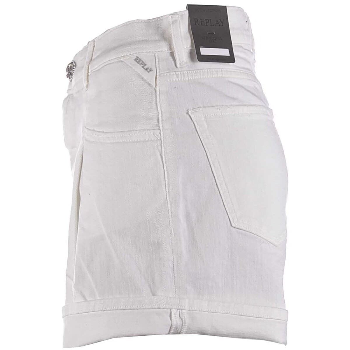 Women's Shorts Replay White