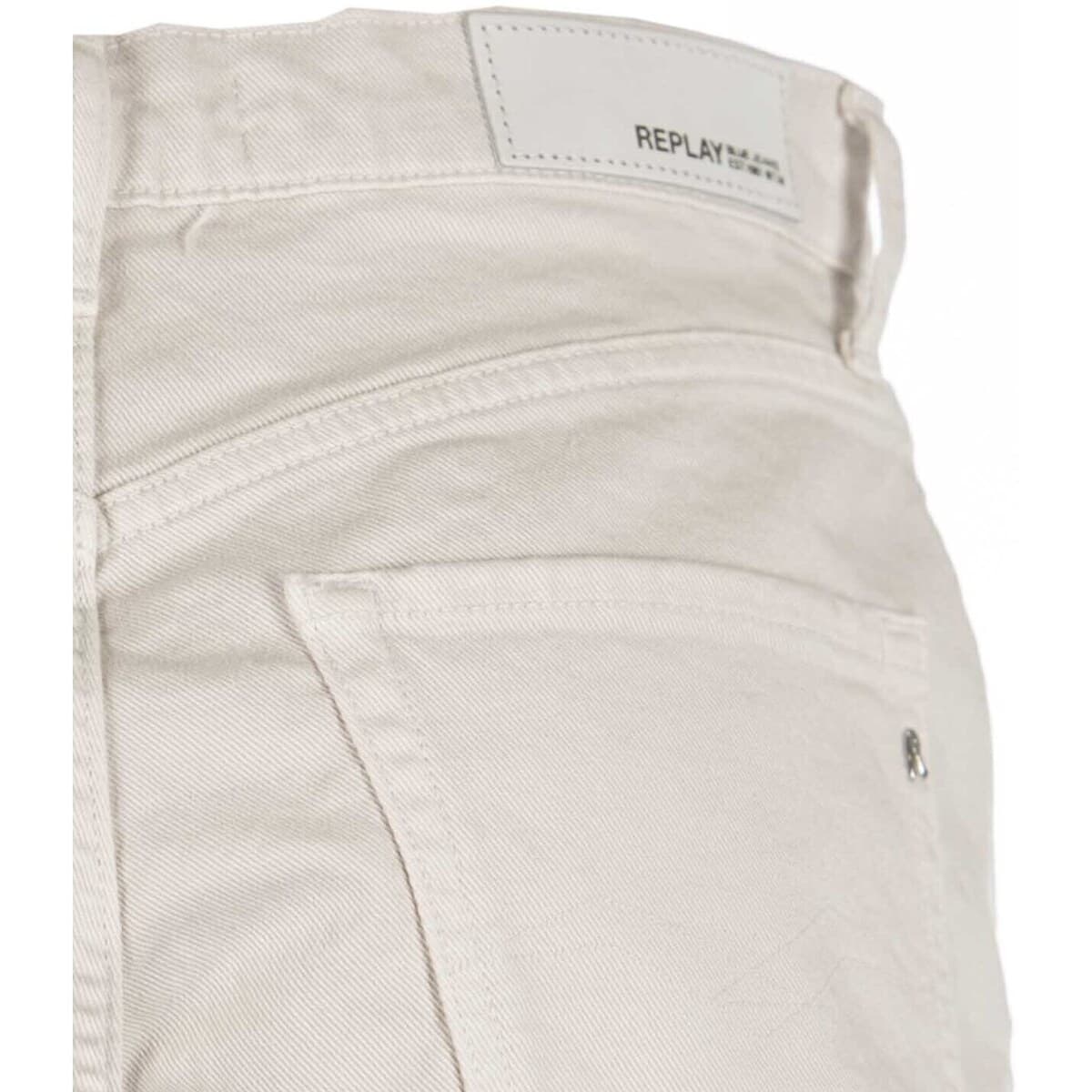 Women's Shorts Replay Beige
