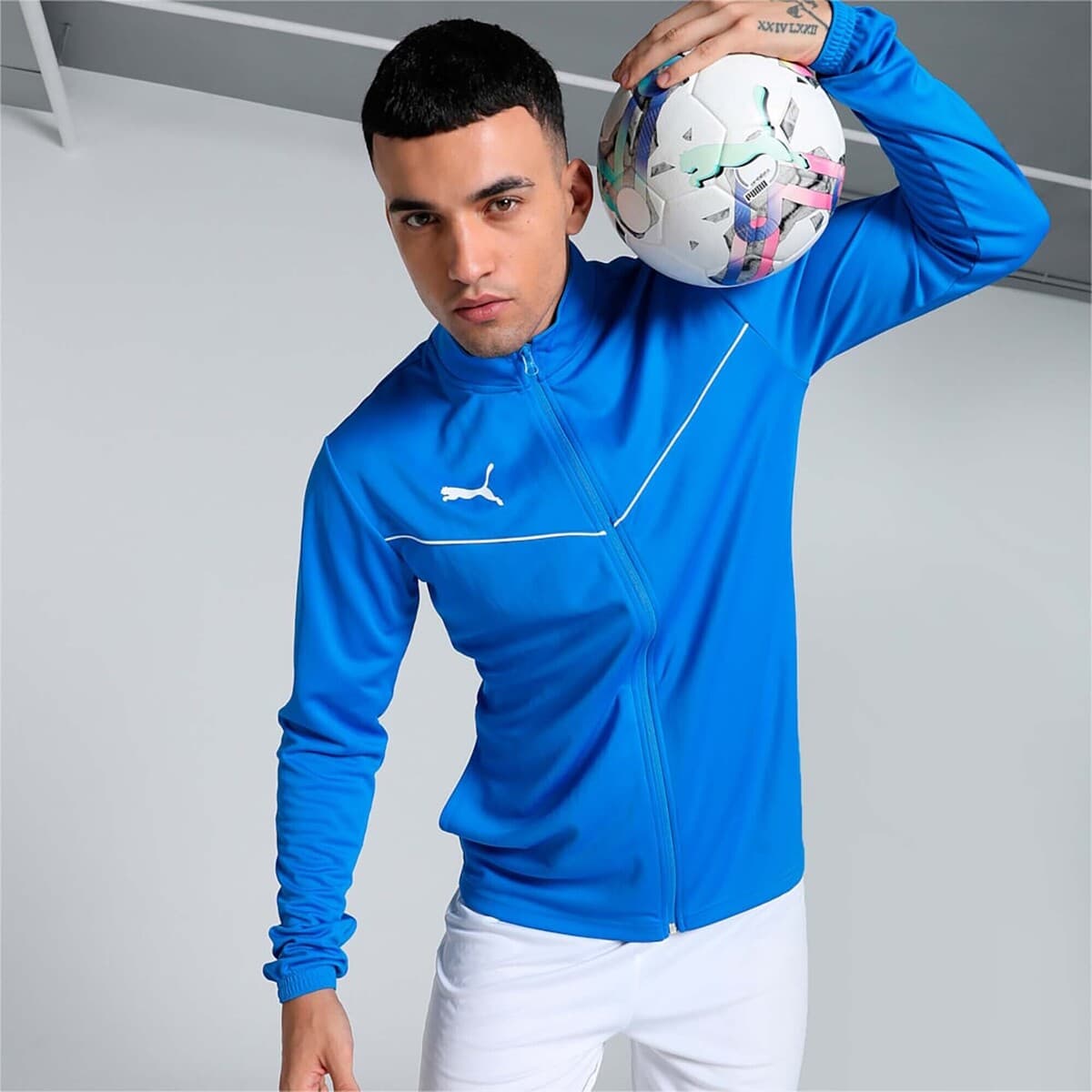 Men's Sports Hoodies & Sweatshirts Puma Blue