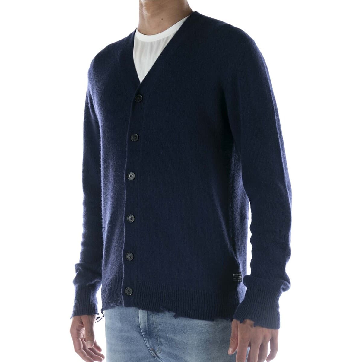Men's Sweatshirts Replay Blue