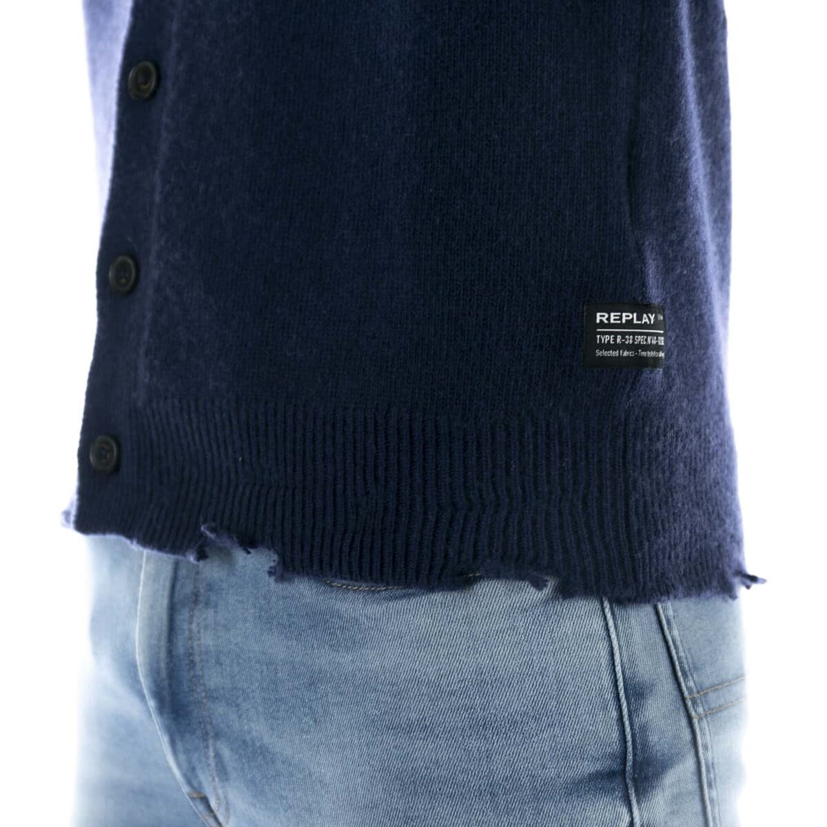 Men's Sweatshirts Replay Blue