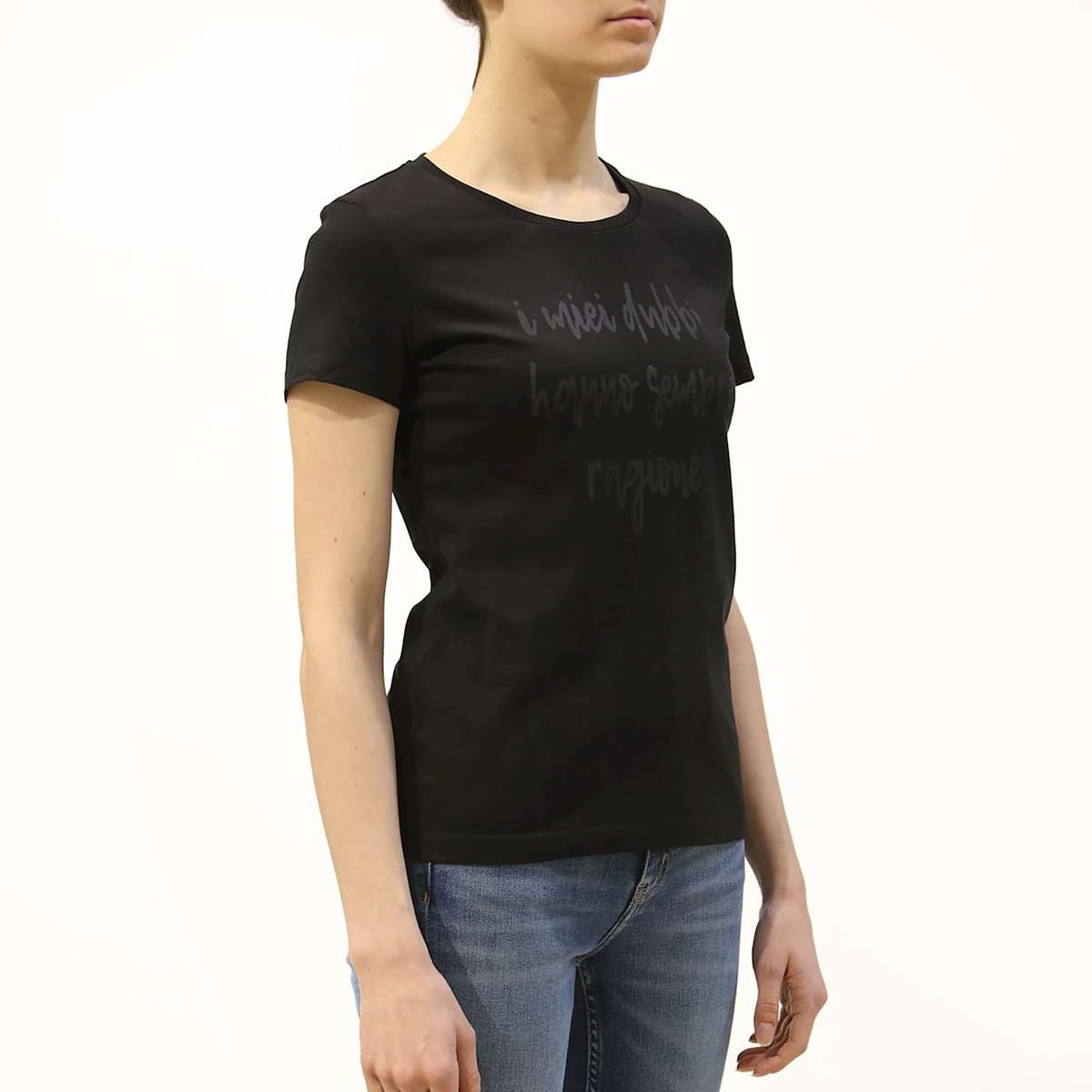 Women's T-Shirts Skills & Genes Black