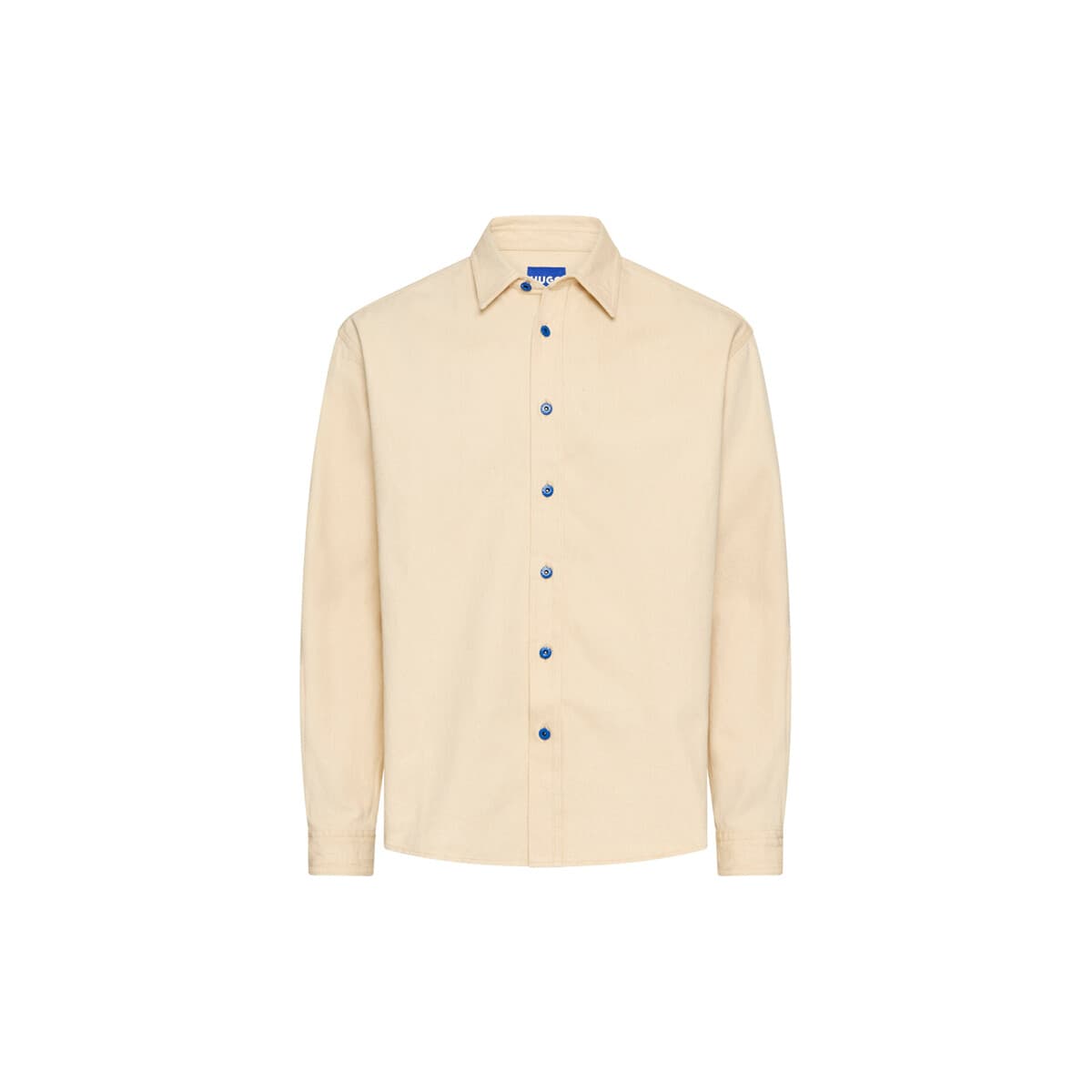 Men's Shirts Hugo Beige