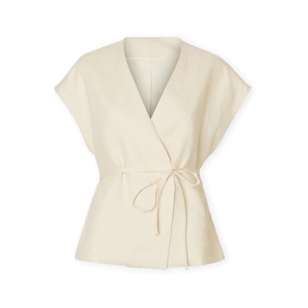 Women's T-Shirts Selected Beige