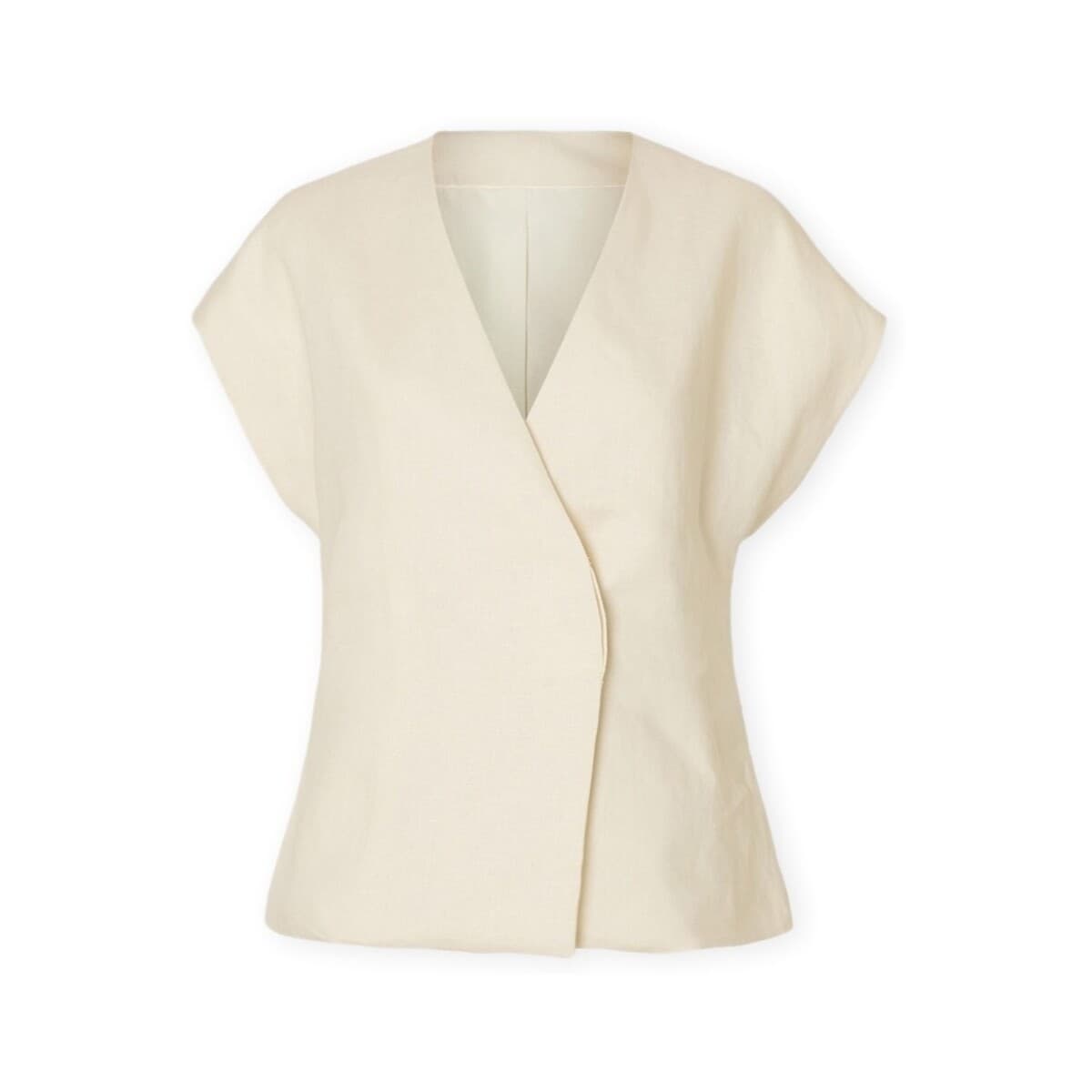 Women's T-Shirts Selected Beige