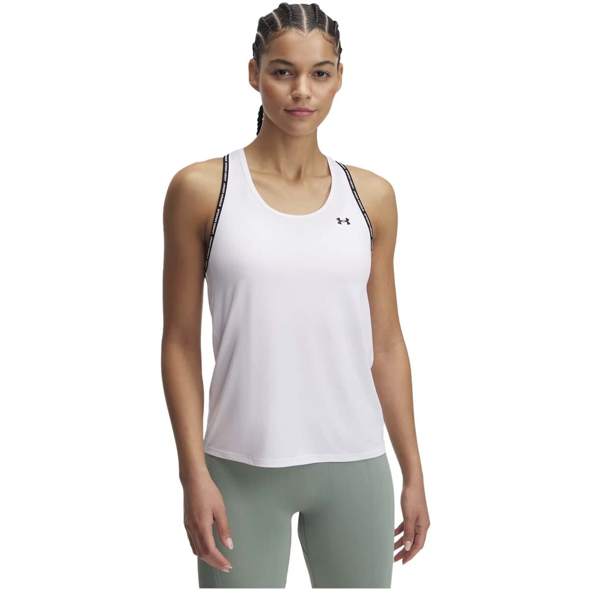 Women's Sleeveless Tops Under Armour White