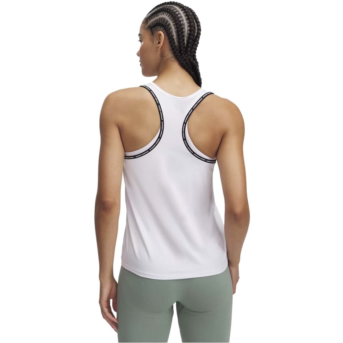 Women's Sleeveless Tops Under Armour White