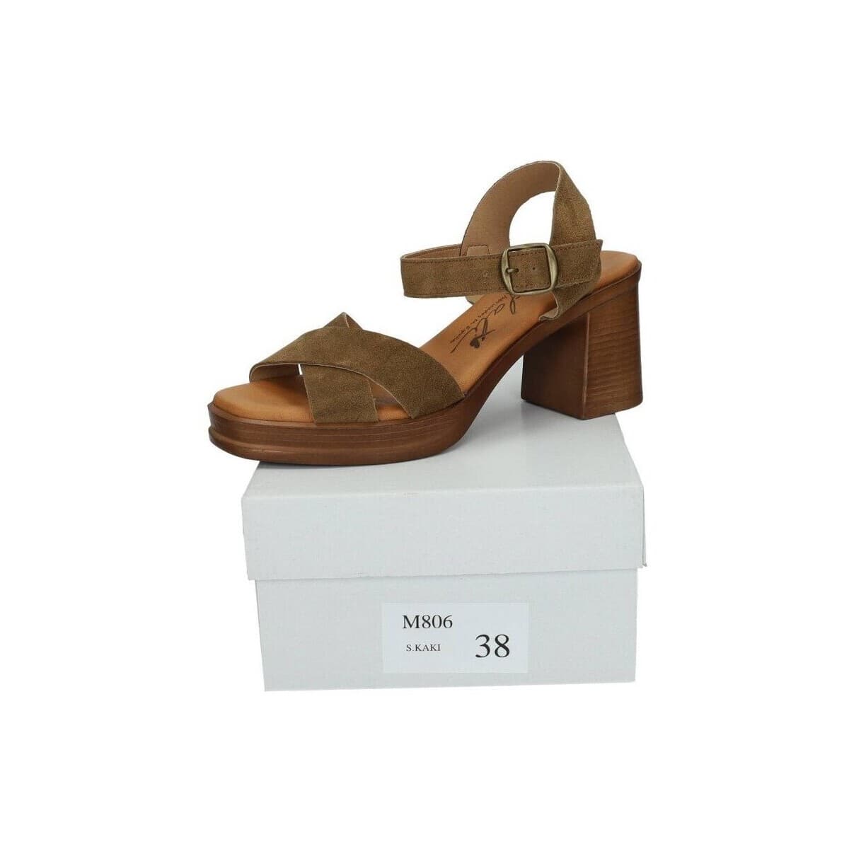 Women's Pumps Sandali Green