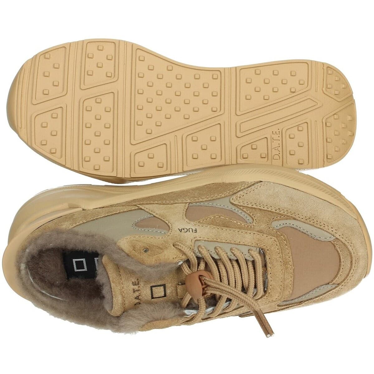 Women's Flip Flops D.A.T.E. Red