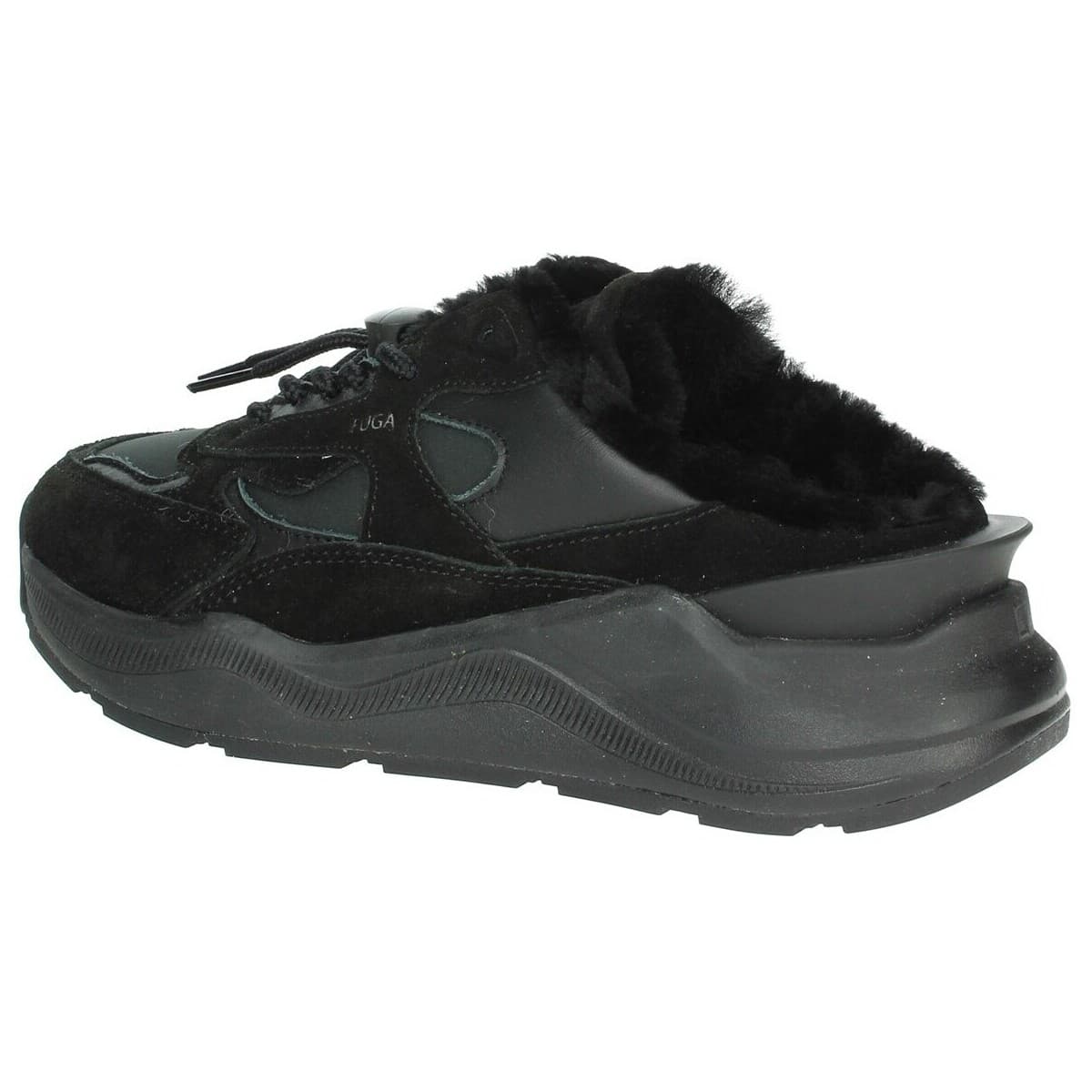 Women's Flip Flops D.A.T.E. Black