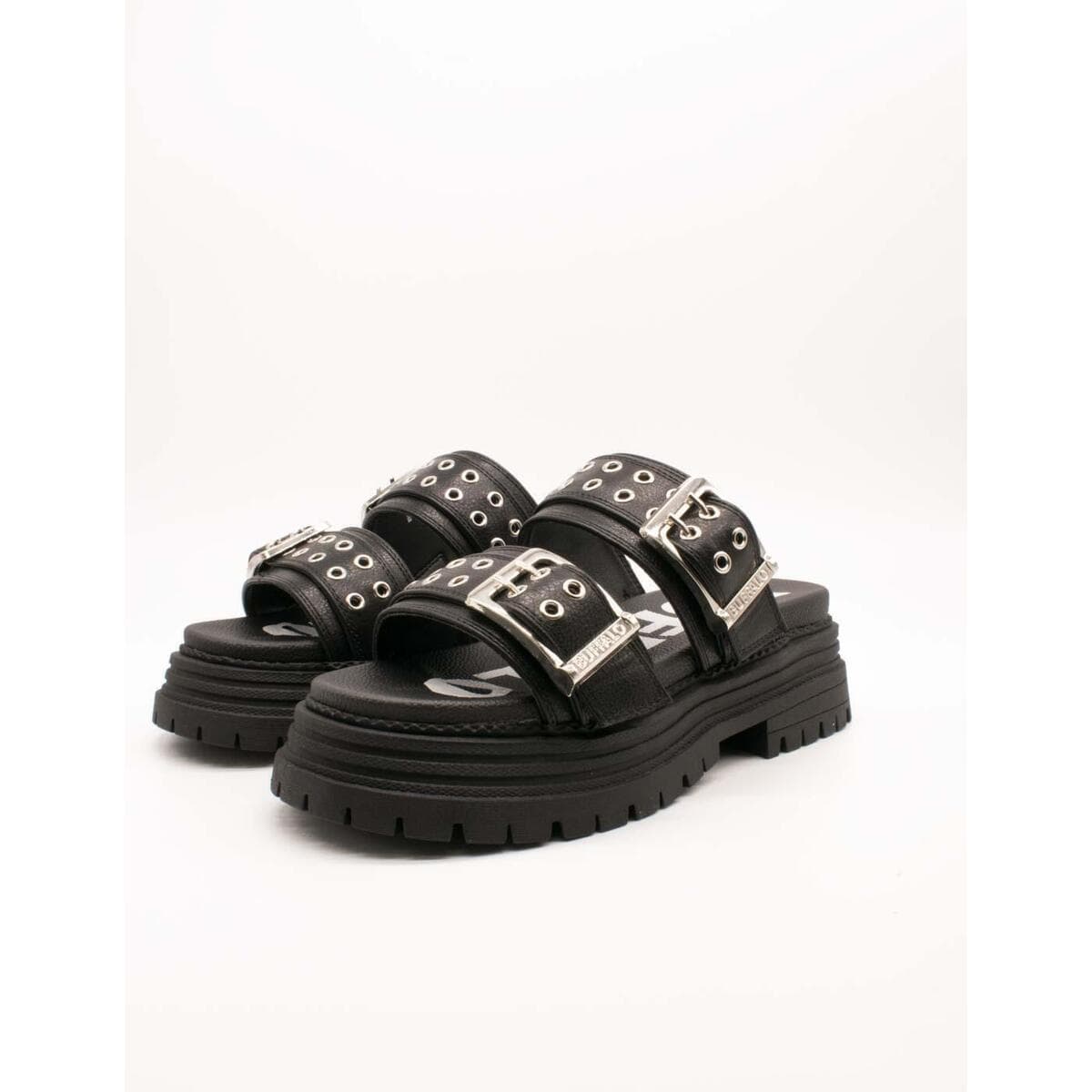 Women's Platforms Buffalo Black