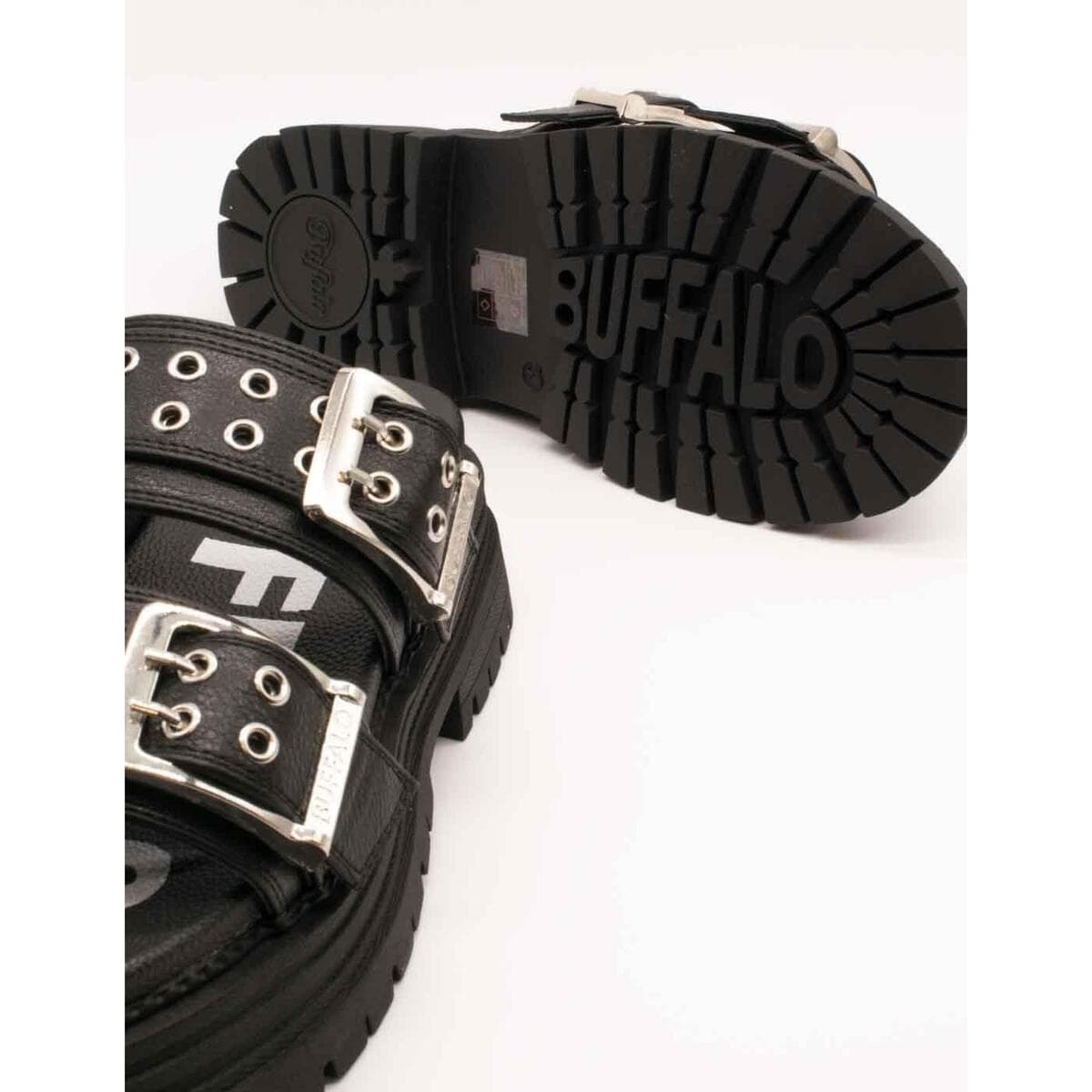 Women's Platforms Buffalo Black