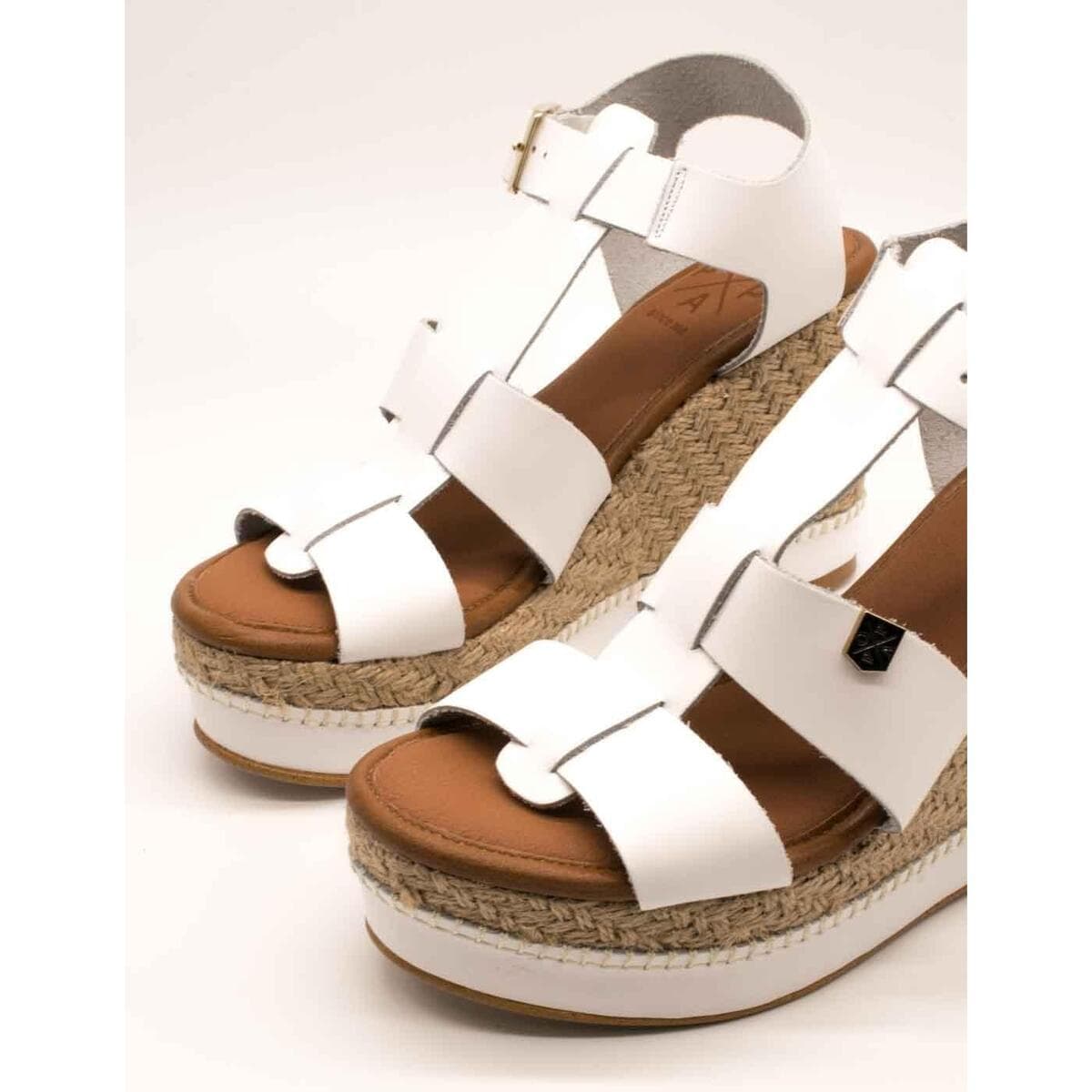 Women's Platforms Popa White