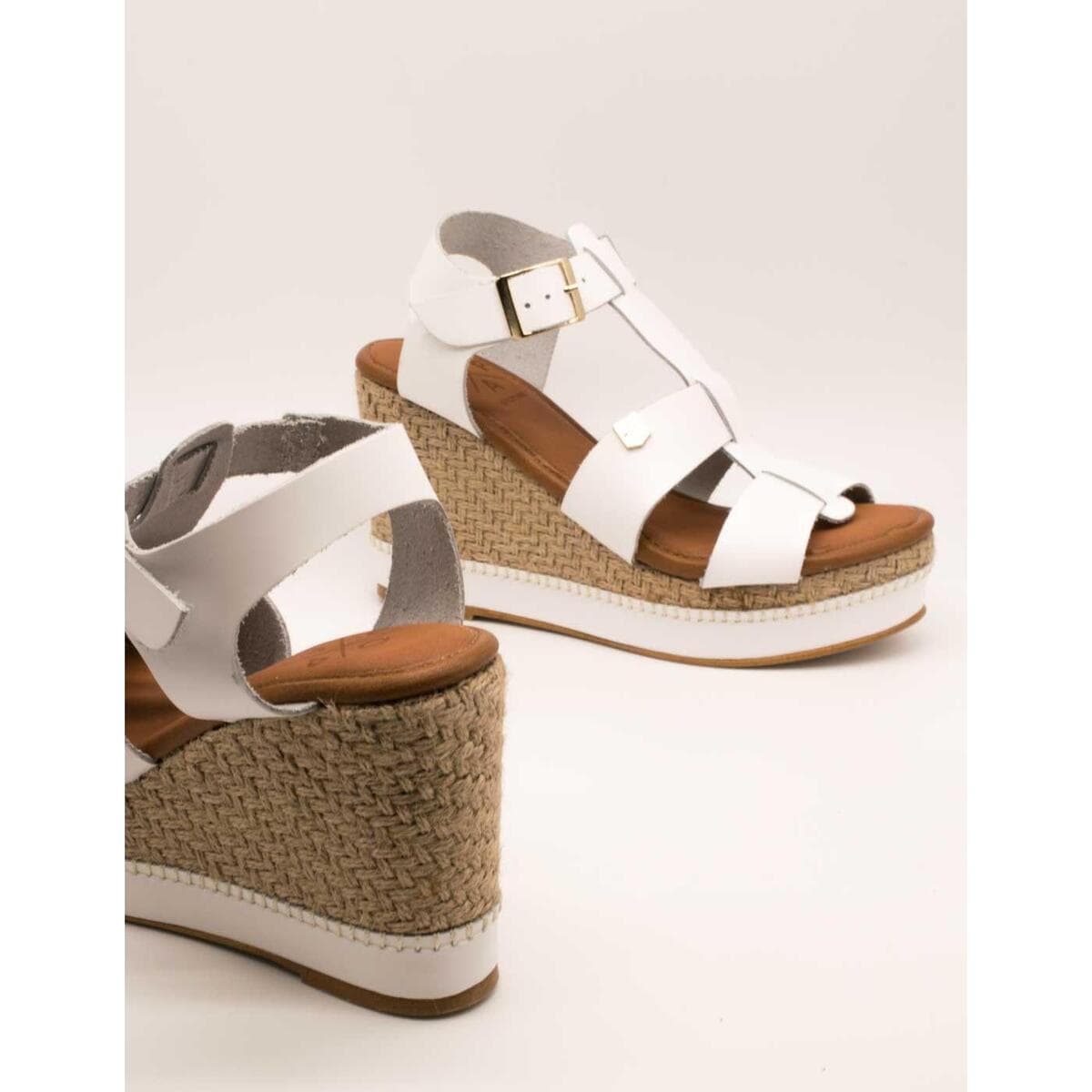 Women's Platforms Popa White