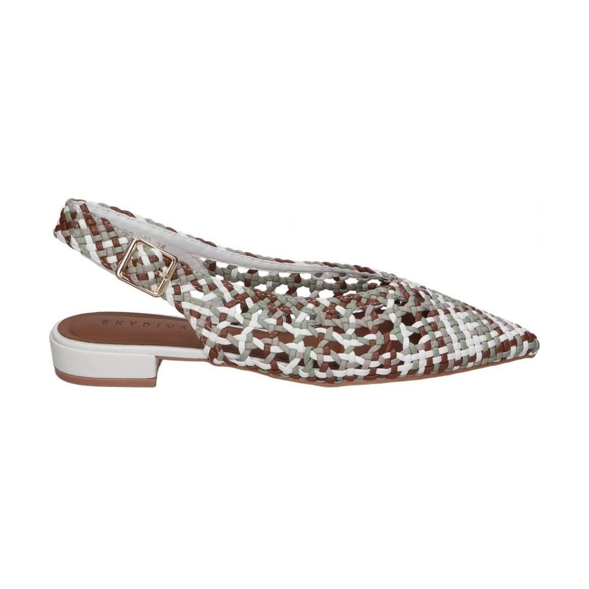 Women's Ballet Flats Skydiva Green