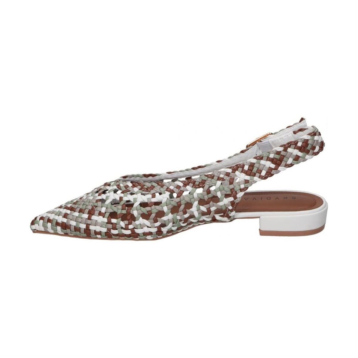 Women's Ballet Flats Skydiva Green