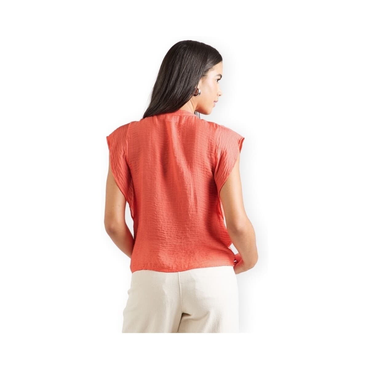 Women's T-Shirts Vila Orange