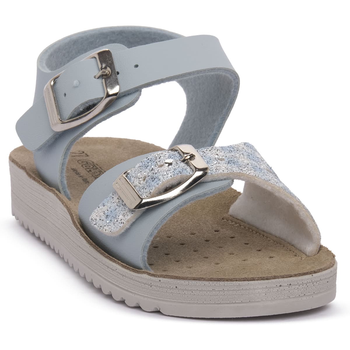 Women's Platforms Gold Star Blue