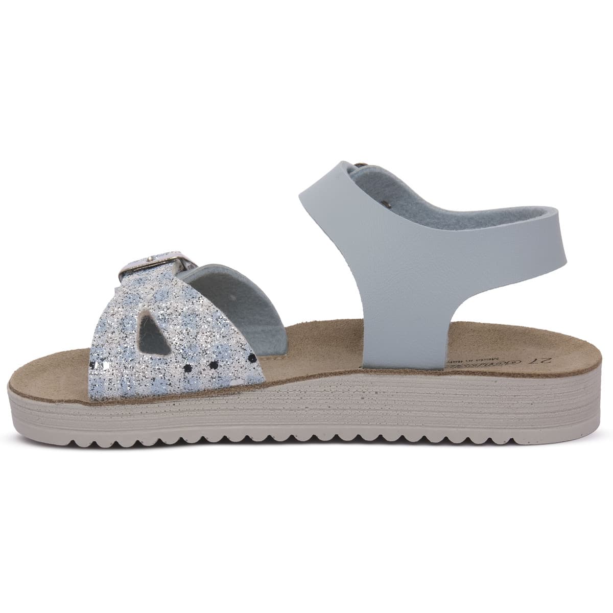 Women's Platforms Gold Star Blue