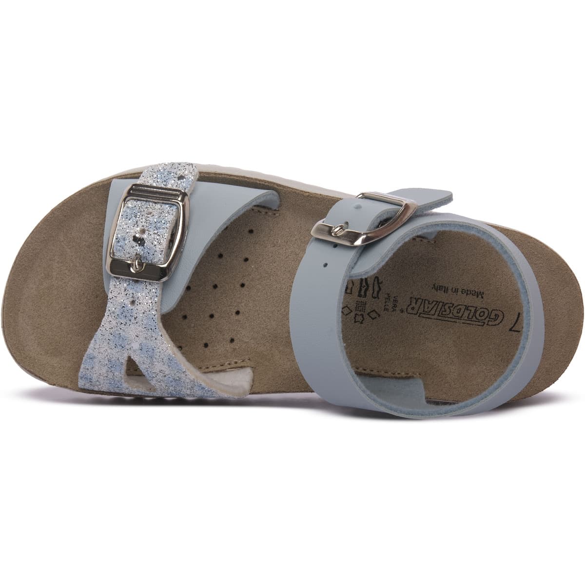 Women's Platforms Gold Star Blue