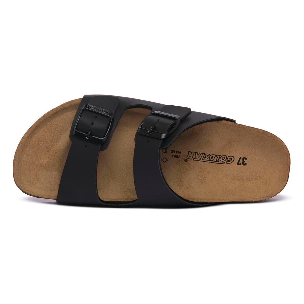 Men's Mules Gold Star Black